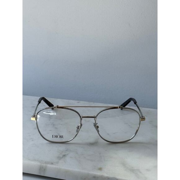 NEW Dior CD DiamondO R2U Eyeglasses Frames in Two Toned $640 - Picture 6 of 9